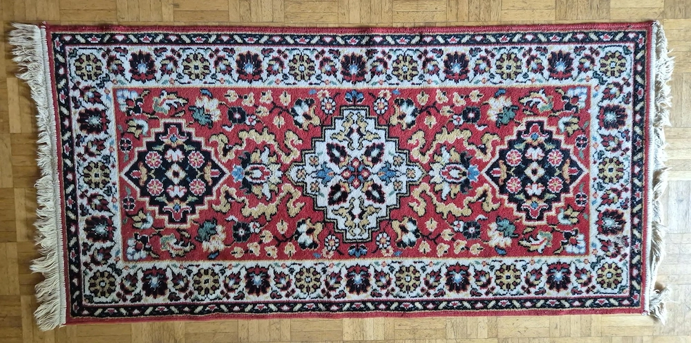 Hochwertiger Orientteppich Läufer   Handgeknüpft   160 x 80 cm   Top Zustand!