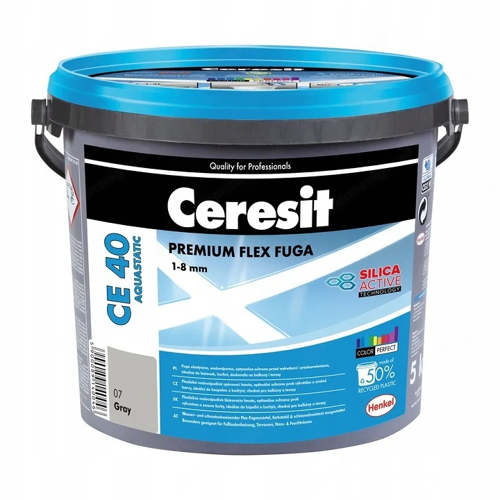Artikel: Ceresit CE 40 flexible grout 5 kg grey Hochwertiger Artikel aus unserem Online-Shop