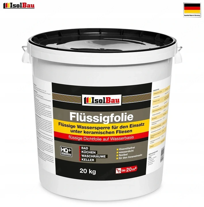 Artikel: IsolBau FLEXIBLE LIQUID FOIL BATH INSULATION 20 kg Hochwertiger Artikel aus unserem Online-