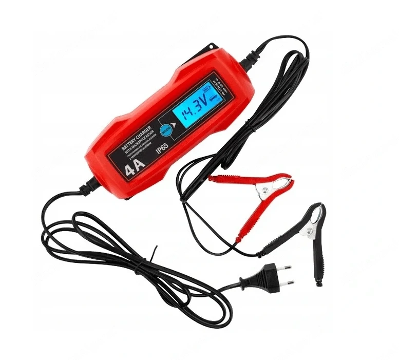 Batterieladeger t neueste 2021 digitales LCD-Display mit Mikroprozessor 12V 6V 4A