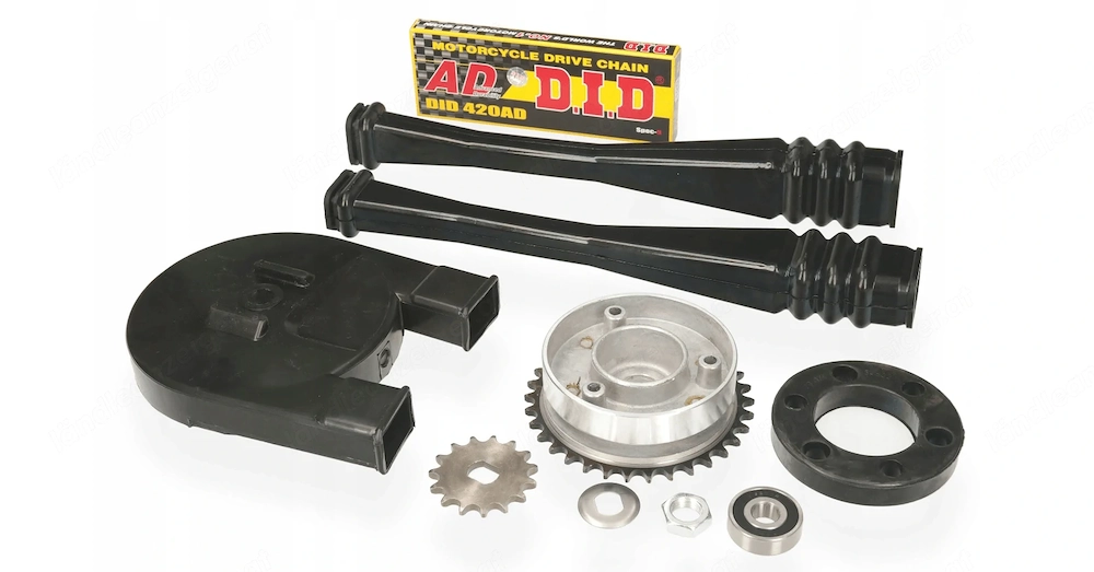 Simson Getriebe hinten & vorne XXXL Set mit Abdeckung Simson S51