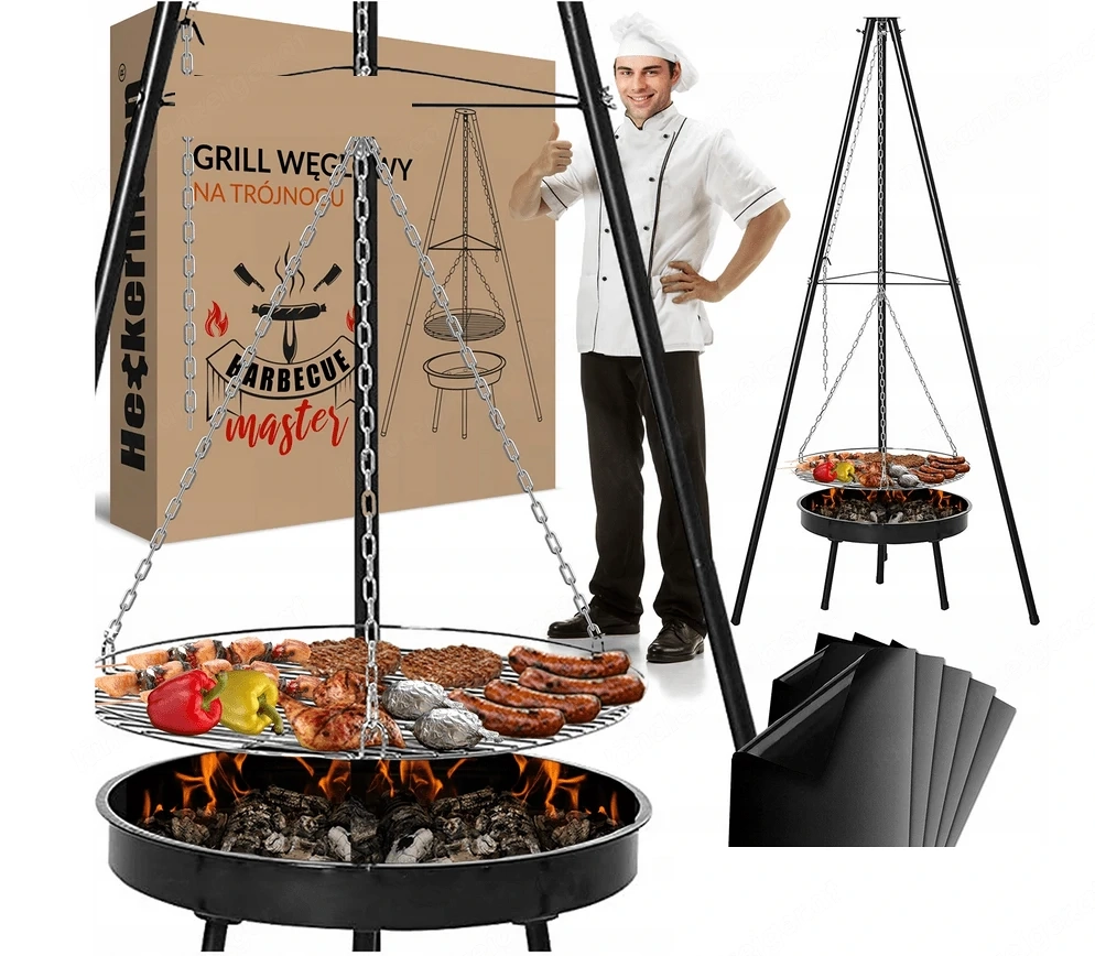%SALE% Grill Outdoor BBQ Stativ mit Zubeh r