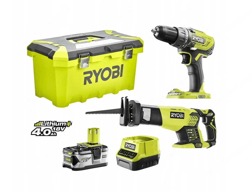 Ryobi One Akkuschrauber und S bels ge im XXXL-Starterset komplett