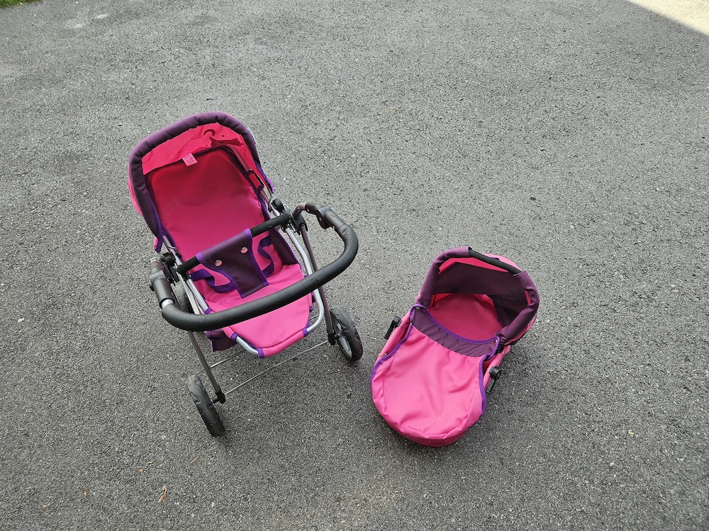 Puppenbuggy mit Babywanne