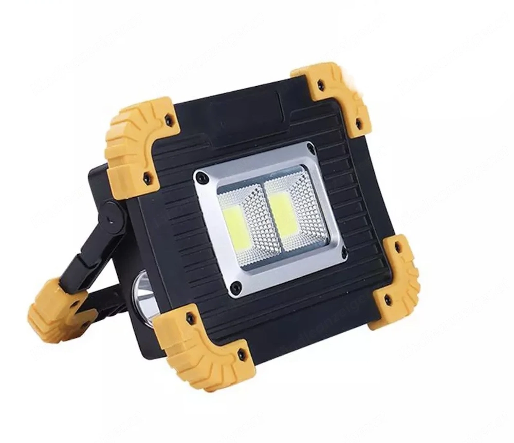 #Sale# LED-Baustrahlerlampe, faltbar, wasserdicht und als Powerbank nutzbar