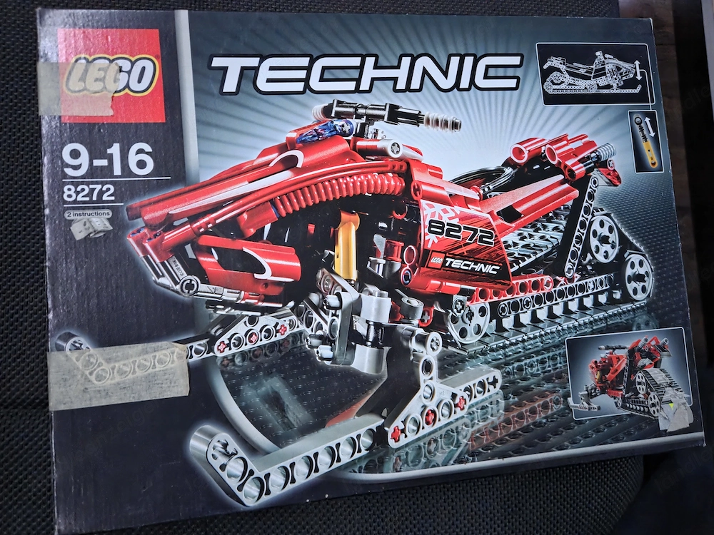 Lego Technic 8272 Ski-Doo   Schubraupe