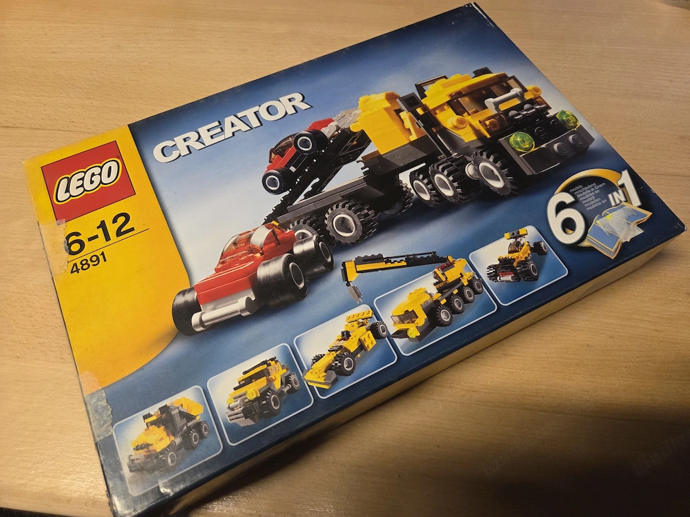 Lego Creator 4891 LKW Rennauto Kran