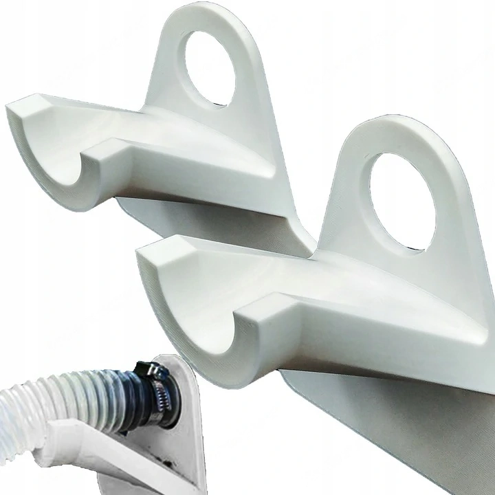 2x Halter Rohrhalter Staenderhalterung fuer INTEX BESTWAY Poolrohre Rohrstuetzsockel