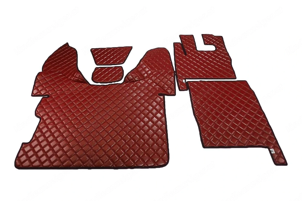 Artikel: Handmade quilted floor mats DAF XF105 2006-2012 automatic transmission CHOICE OF COLOR Hoch