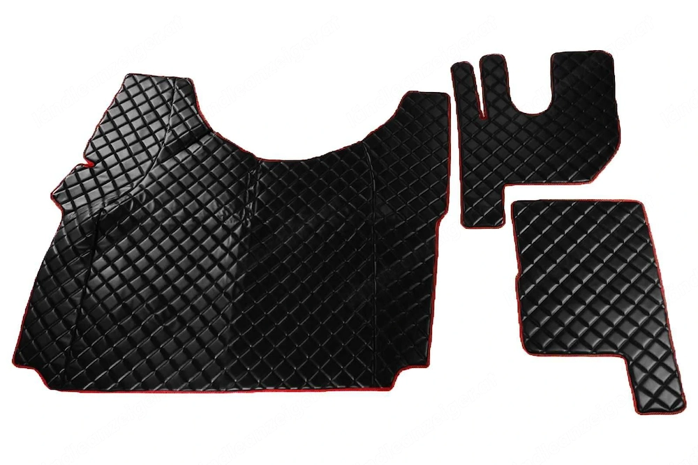 Artikel: Handmade RENAULT GAMA T tunnel floor mats carpet complete set COLOR CHOICE Hochwertiger Art