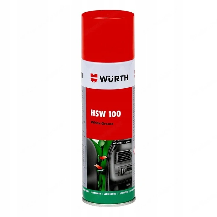 Artikel: W RTH WURTH HSW-100 adhesive grease white   500 ml 0893104500 Hochwertiger Artikel aus unse