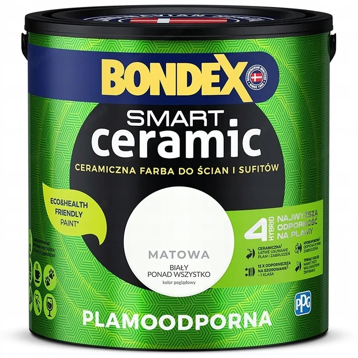 Artikel: Bondex ceramic wall paint 2.5 l matt white Hochwertiger Artikel aus unserem Online-Shop
