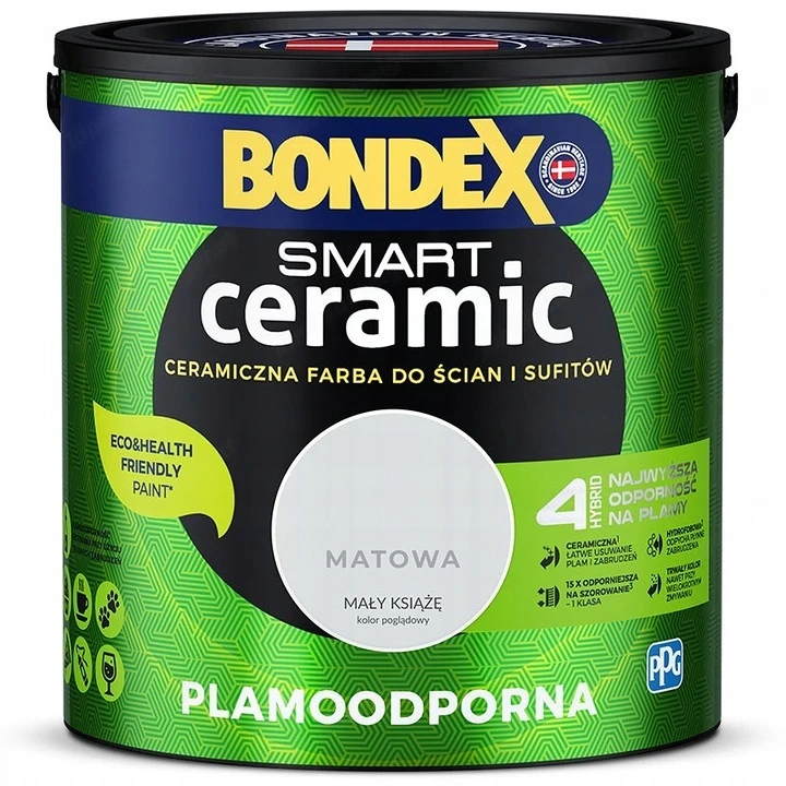 Artikel: Bondex ceramic wall paint 2.5 l matt gray-silver Hochwertiger Artikel aus unserem Online-Sh
