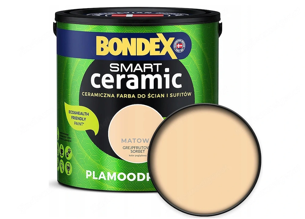 Artikel: Bondex ceramic wall paint 2.5 l matt orange Hochwertiger Artikel aus unserem Online-Shop