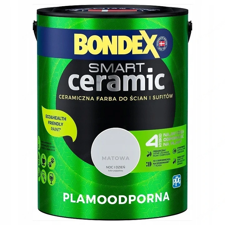 Bondex Keramik Wandfarbe 5 l matt Tag und Nacht