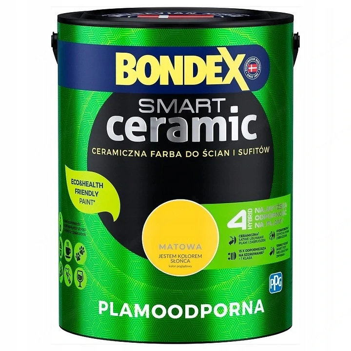 Artikel: Bondex ceramic wall paint 5 l matt sun Hochwertiger Artikel aus unserem Online-Shop