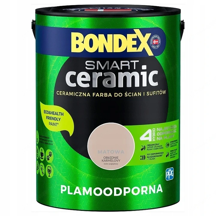 Artikel: Bondex ceramic wall paint 5 l matt caramel Hochwertiger Artikel aus unserem Online-Shop