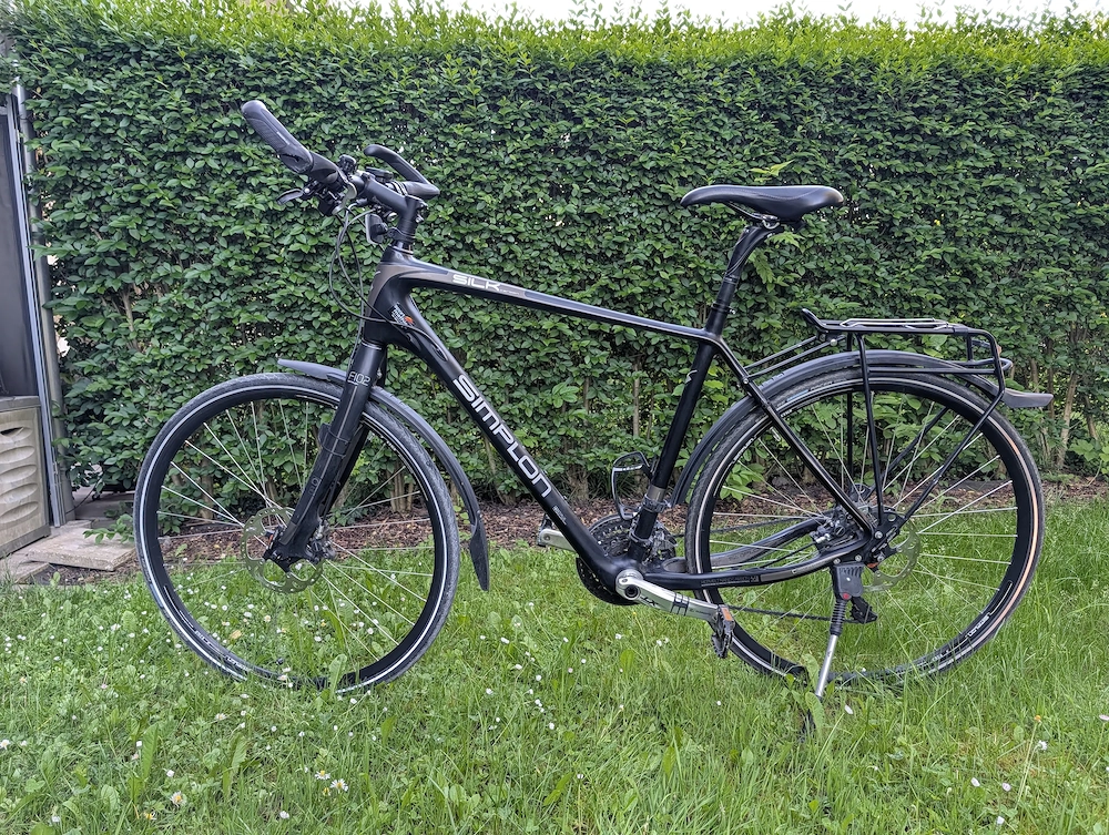 Premium Trekkingrad: Simplon Silkcarbon M2 - Top-Zustand, frisch serviciert