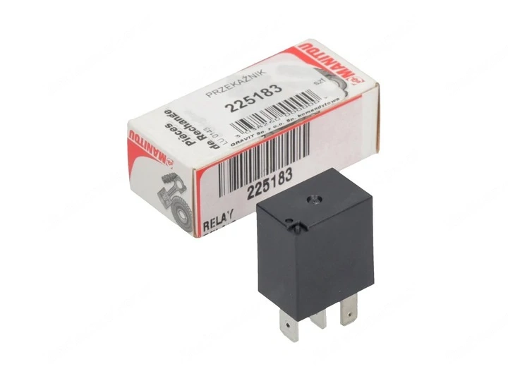 Artikel: Original Manitou 225183 electrical relay Hochwertiger Artikel aus unserem Online-Shop