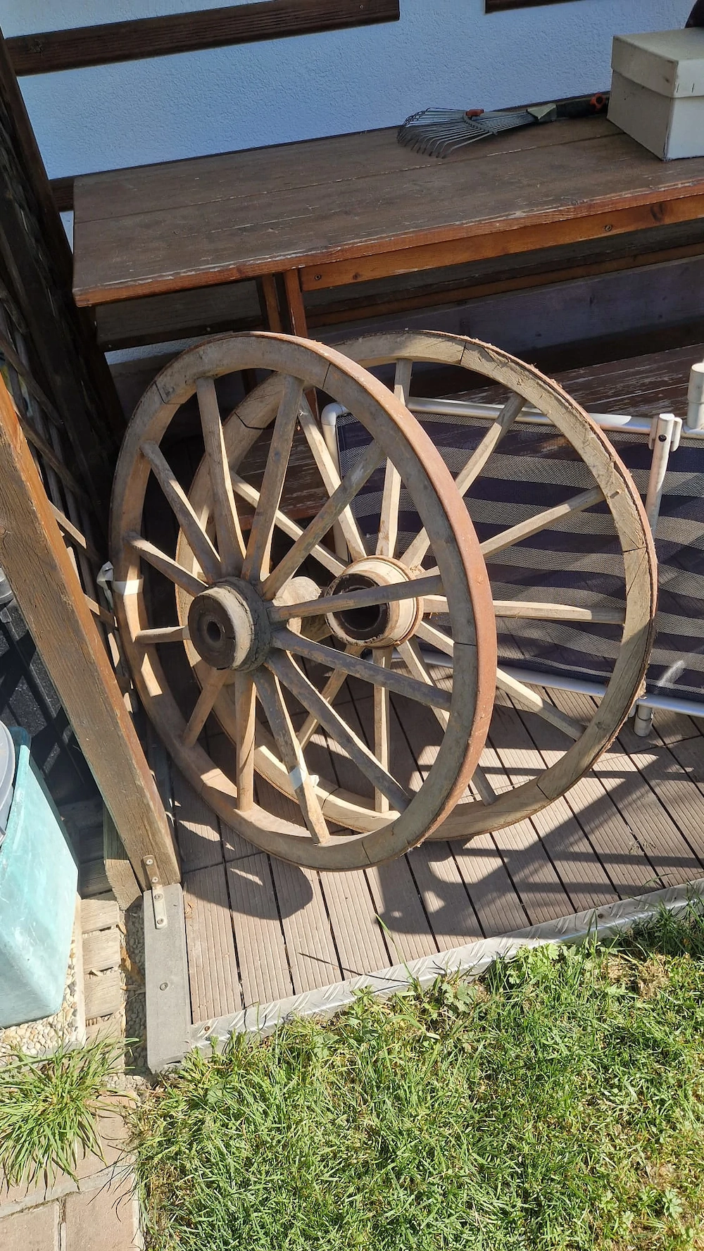 Vintage Wagenräder