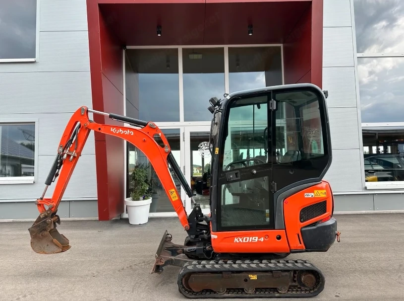 Kubota KX019 Minibagger Bagger MS01 Löffelpaket