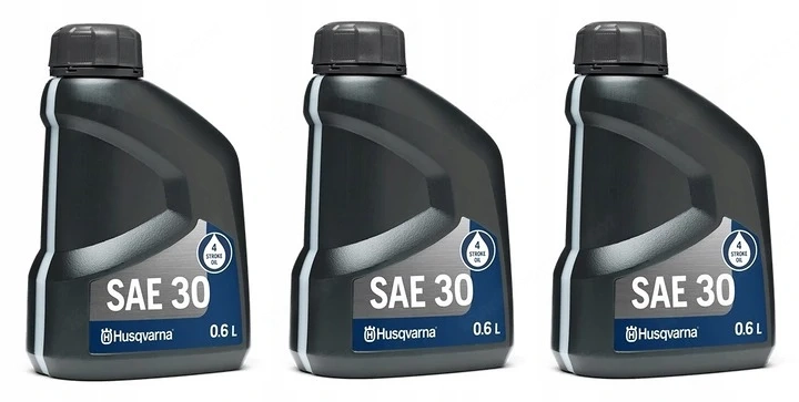 Original Set mit 3x SAE 30 OEl von Husqvarna