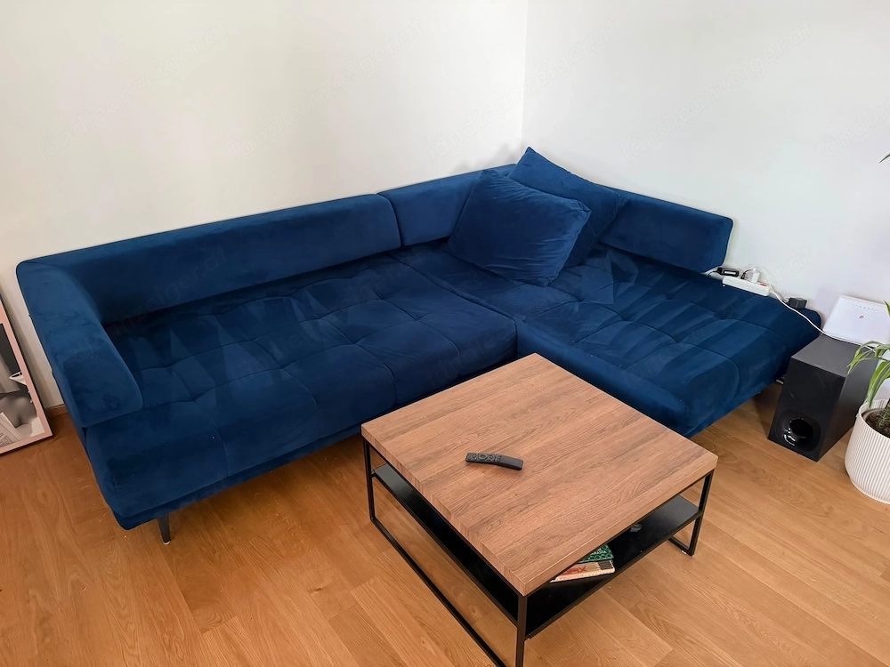 Schöne Moderne Blaue couch zum verkaufen 