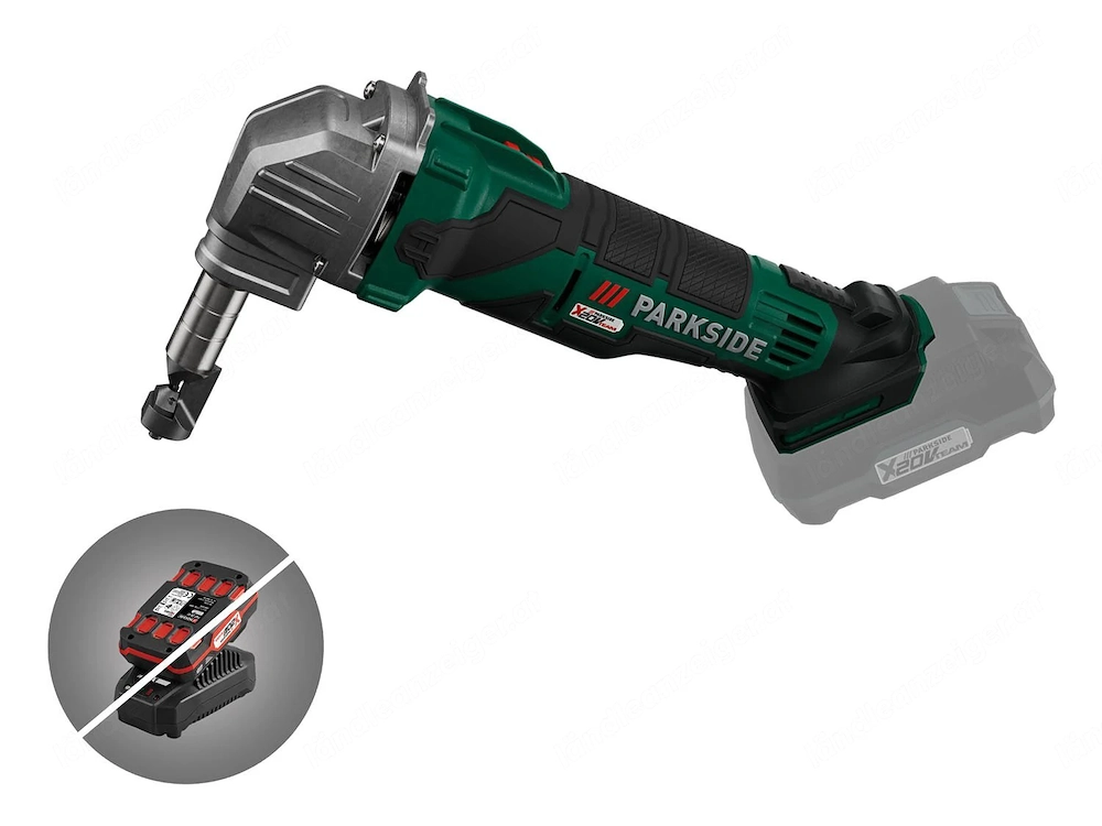 PARKSIDE Akku-Knabber Metallschere 20 V, PMKA 20-Li A1 (ohne Akku und Ladeger t)