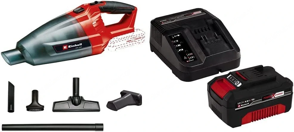 Der Einhell Akku-Handstaubsauger TE-VC 18 Li ist ein handliches Kraftpaket aus der bew hrten Power X