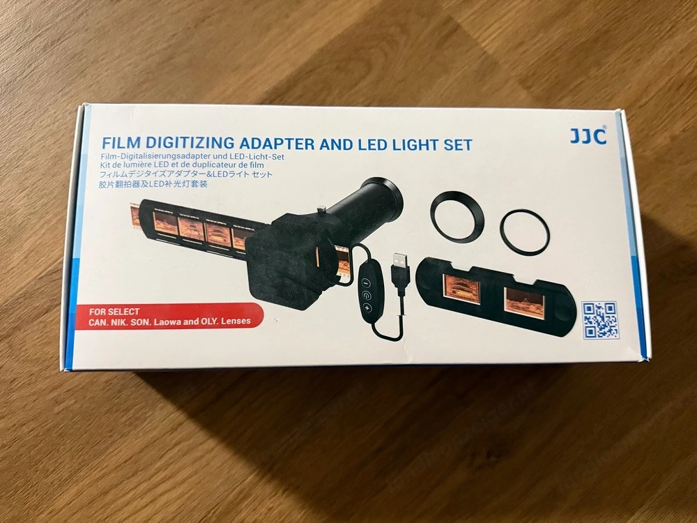 Film Digitizing Adapter and LED Light Set