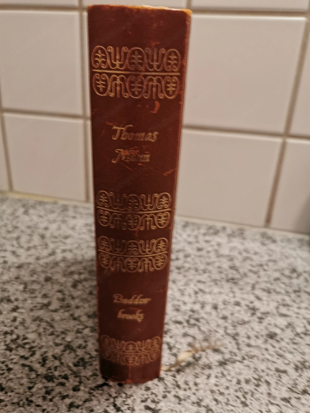 Buch "Buddenbrooks" Thomas Mann 1957 