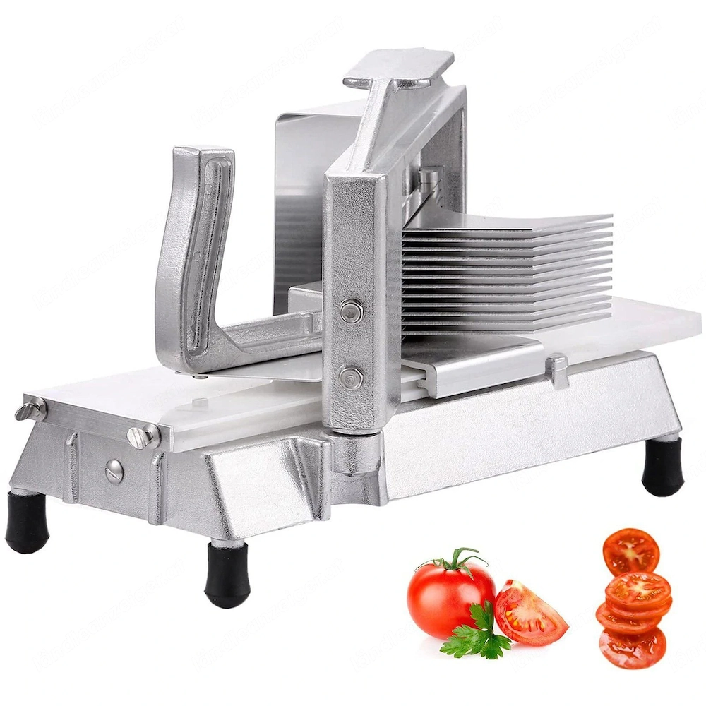 Tomatenschneider Tomatenscheiben mit abgewinkelten Edelstahlklingen