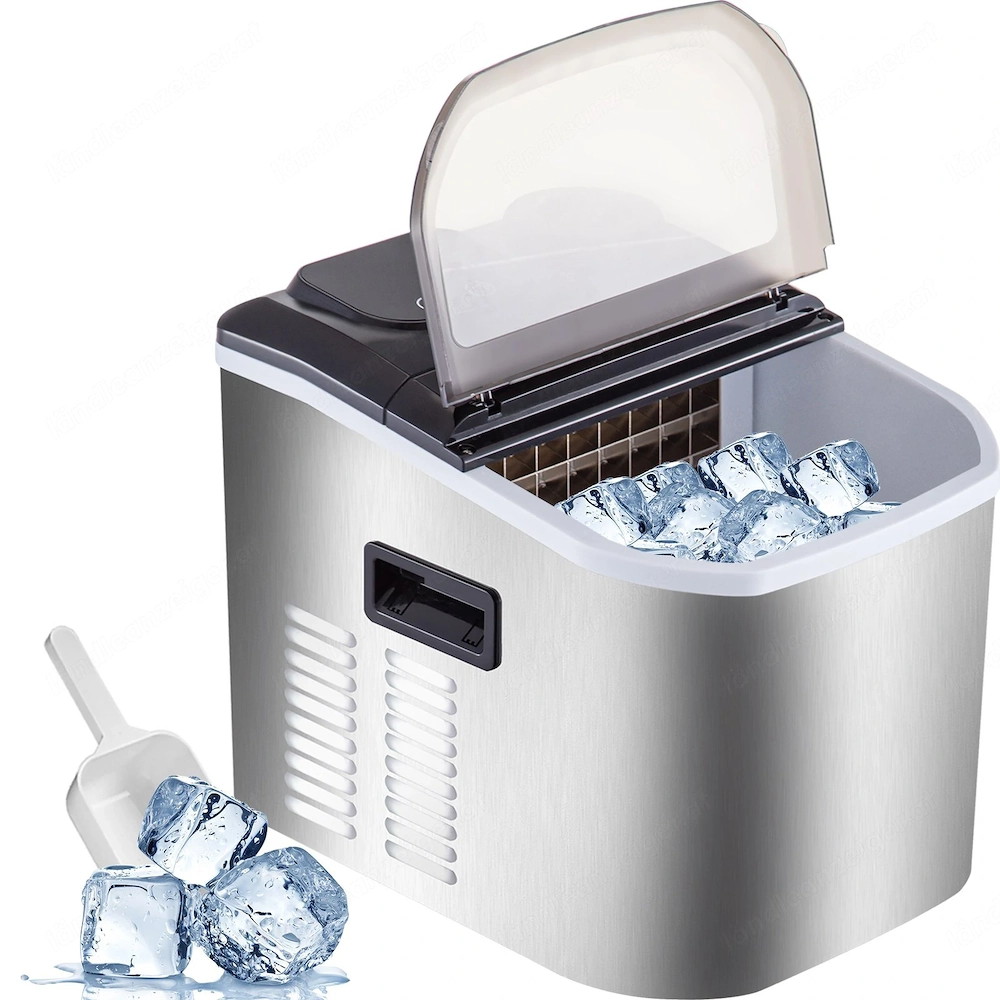 Eisw rfelmaschine 18KG 24H Eisw rfelmaschine Eismaschine Eisw rfelbereiter f r Restaurant und Zuhaus