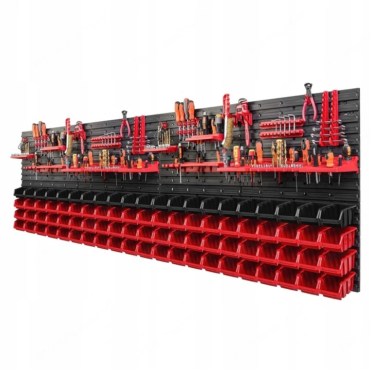Anzahl der Beh lter: 84 Halter 1: 2x Werkzeugablage 580 x 158 x 67 mm Halter 2: 2x Werkzeugablage 38