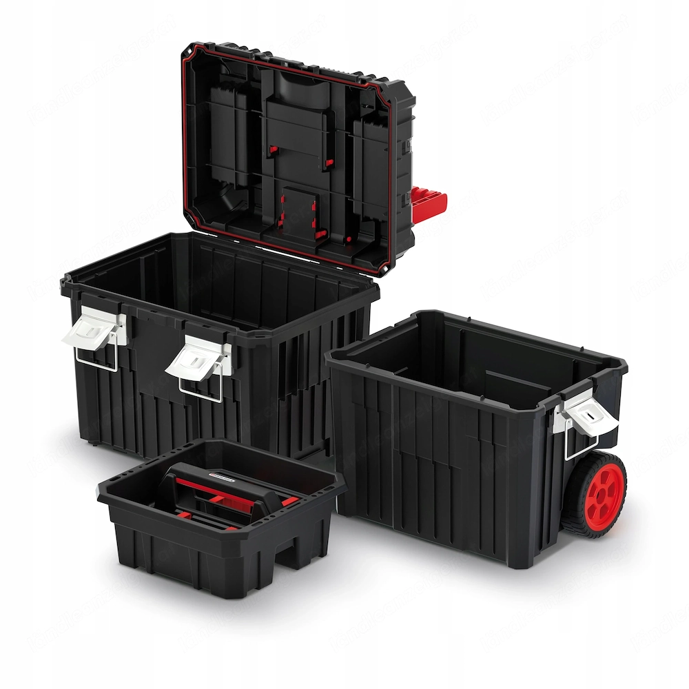 Abmessungen: 360x640x450mm ?? Gro e R der f r einfachen Transport der Box ?? Modularer K rper aus ve