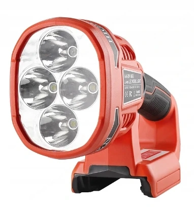 Led arbeitsleuchte fuer milwaukee m18 akku baulampe taschenlampe
