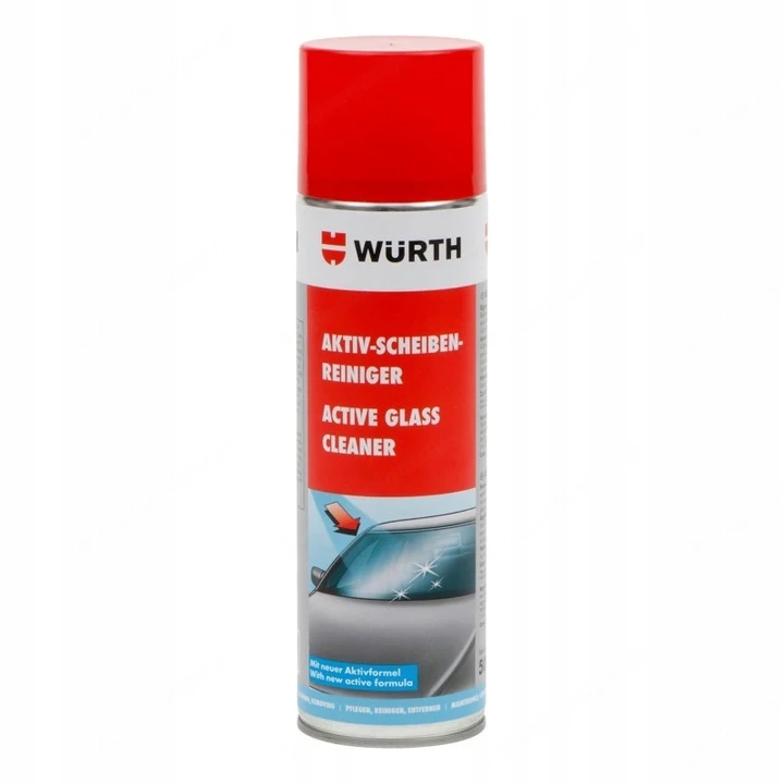 Aktiver Reinigungsschaum f r streifenfreie Reinigung auf Glas und glatten Oberfl chen