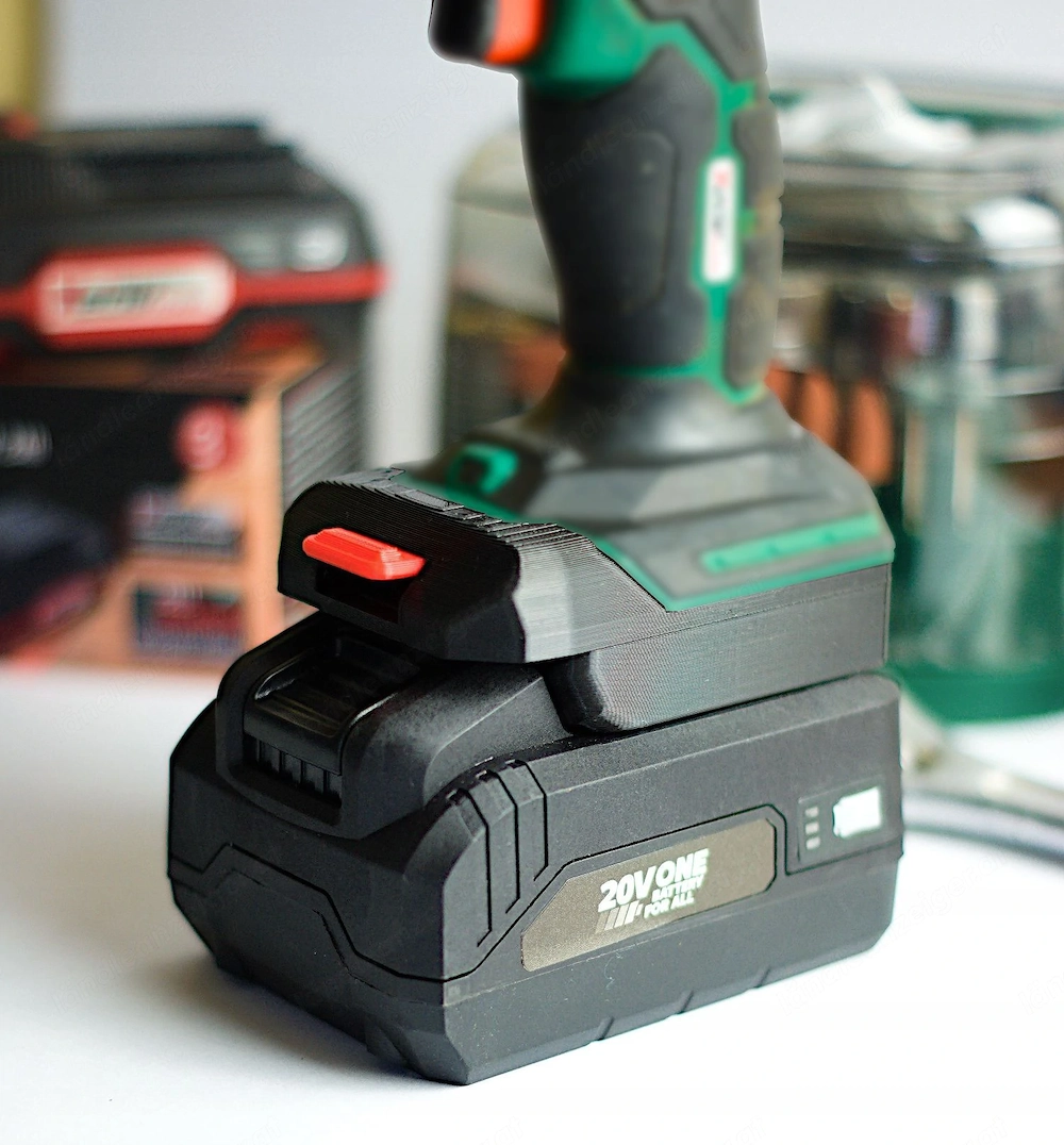My Project MyProject Kaufland Akku Batterieadapter fuer Parkside X20V Team Geraete