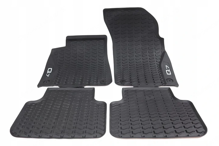 Original AUDI Q7 Fu matten Gummimatten vorne und hinten 4M1061221C041