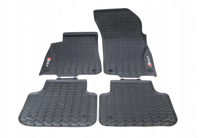 Original AUDI Q7 SQ7 Fu matten Gummimatten vorne und hinten 4M1061221B041 4M1061512041