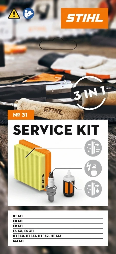STIHL Inspektionsservice-Set Nr. 31 FS 131 311, FR FB 131 und weitere Motorsensen HT 130 131 132 133