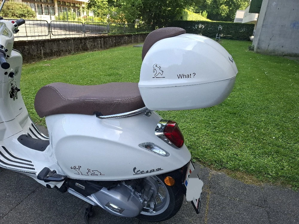 Vespa Gepäckträger mit Topcase Primavera 