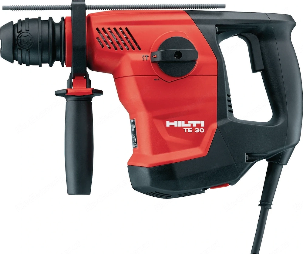 Lieferumfang 1x Kombihammer TE 30 230V 1x Ger tekoffer TE 30 komplett 1x Tiefenflansch 1x Hilti Fett