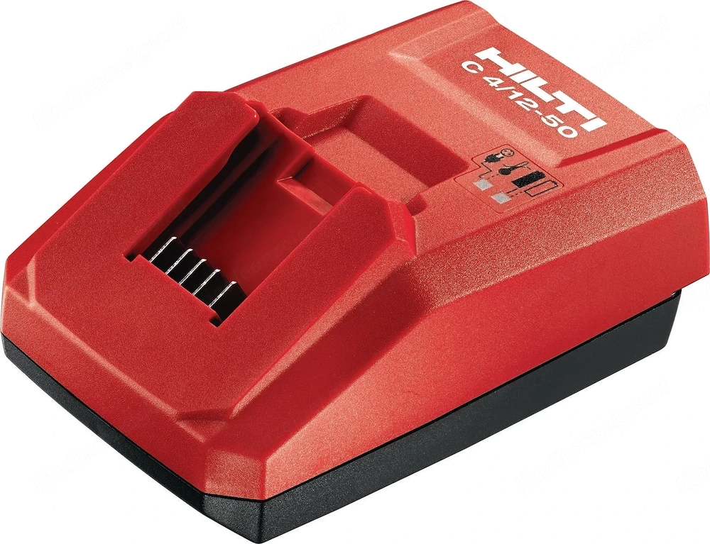 Kompaktes Ladeger t f r Hilti Li-Ionen-Akkus mit 12 V