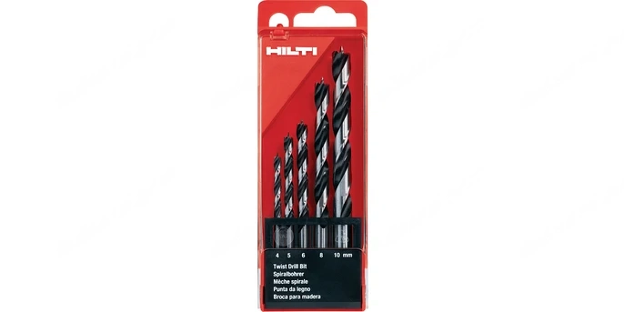 Artikel: Hilti WDB T Spiralbohrer Set Spiralbohrer 4 5 6 8 10 Satz 305033 Hochwertiger Artikel aus u