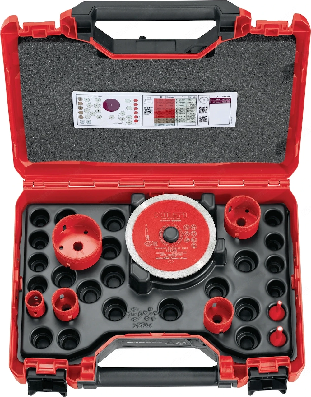 Hilti Fliesenbohrer und scheibe M14 Set 2233865