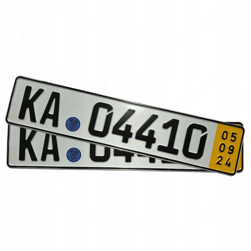 Autokennzeichen KFZ Kennzeichen fuer Sammler oder Showzwecke original gepraegt Deutschland UEberfueh