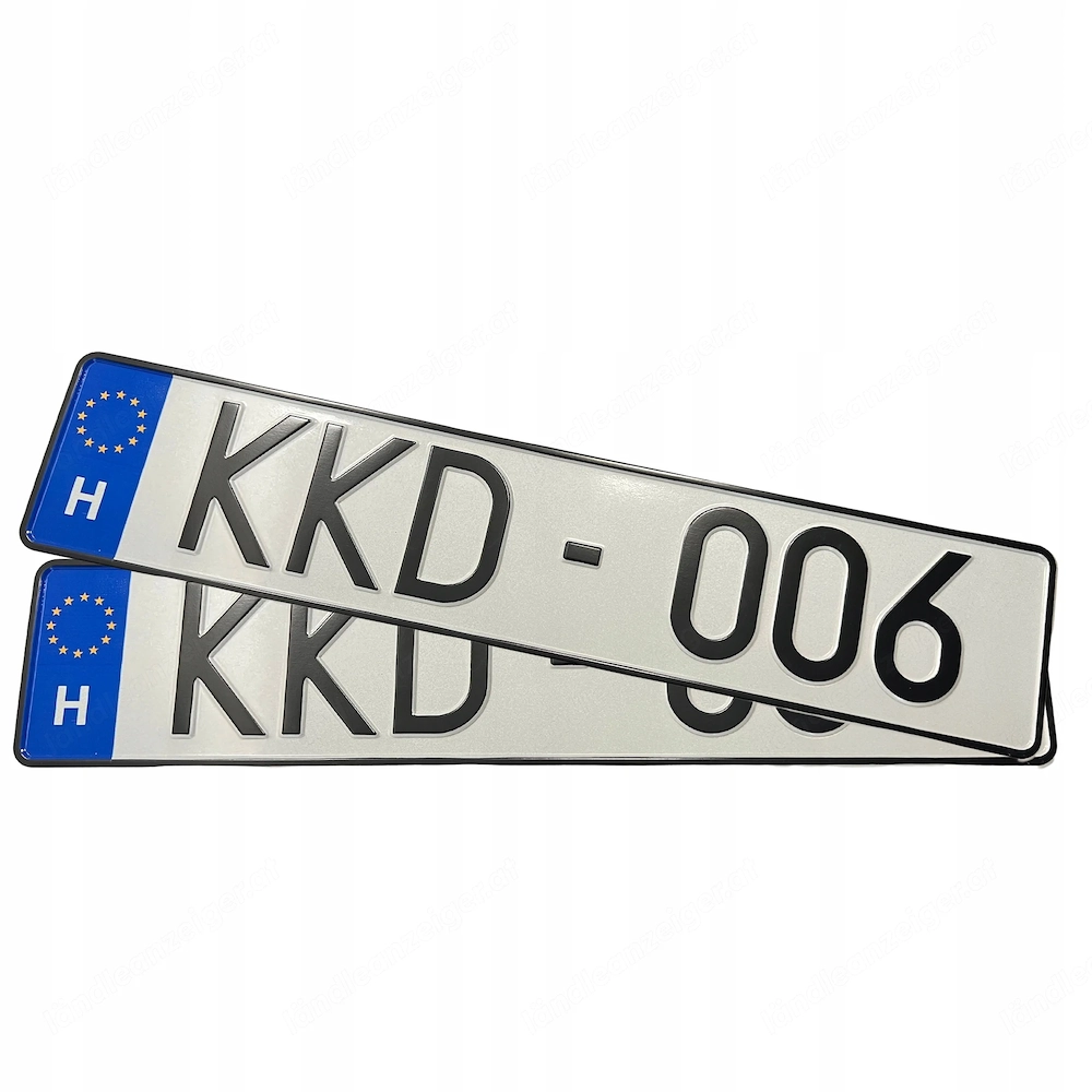 Autokennzeichen KFZ Kennzeichen fuer Sammler oder Showzwecke original gepraegt Ungarn