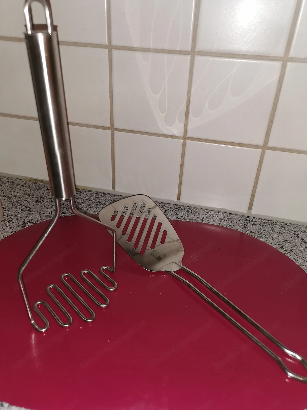 Bratwender Küchenprofi Edelstahl neuwertig (leider schlechtes Bild)