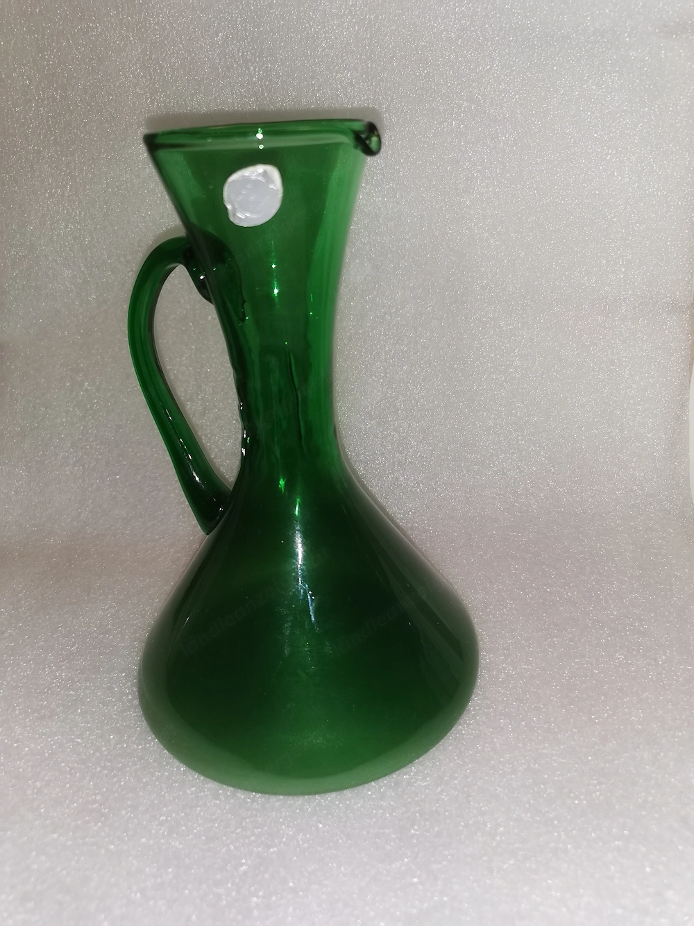 Vase grün "Made in Italy" H= 18,5 cm